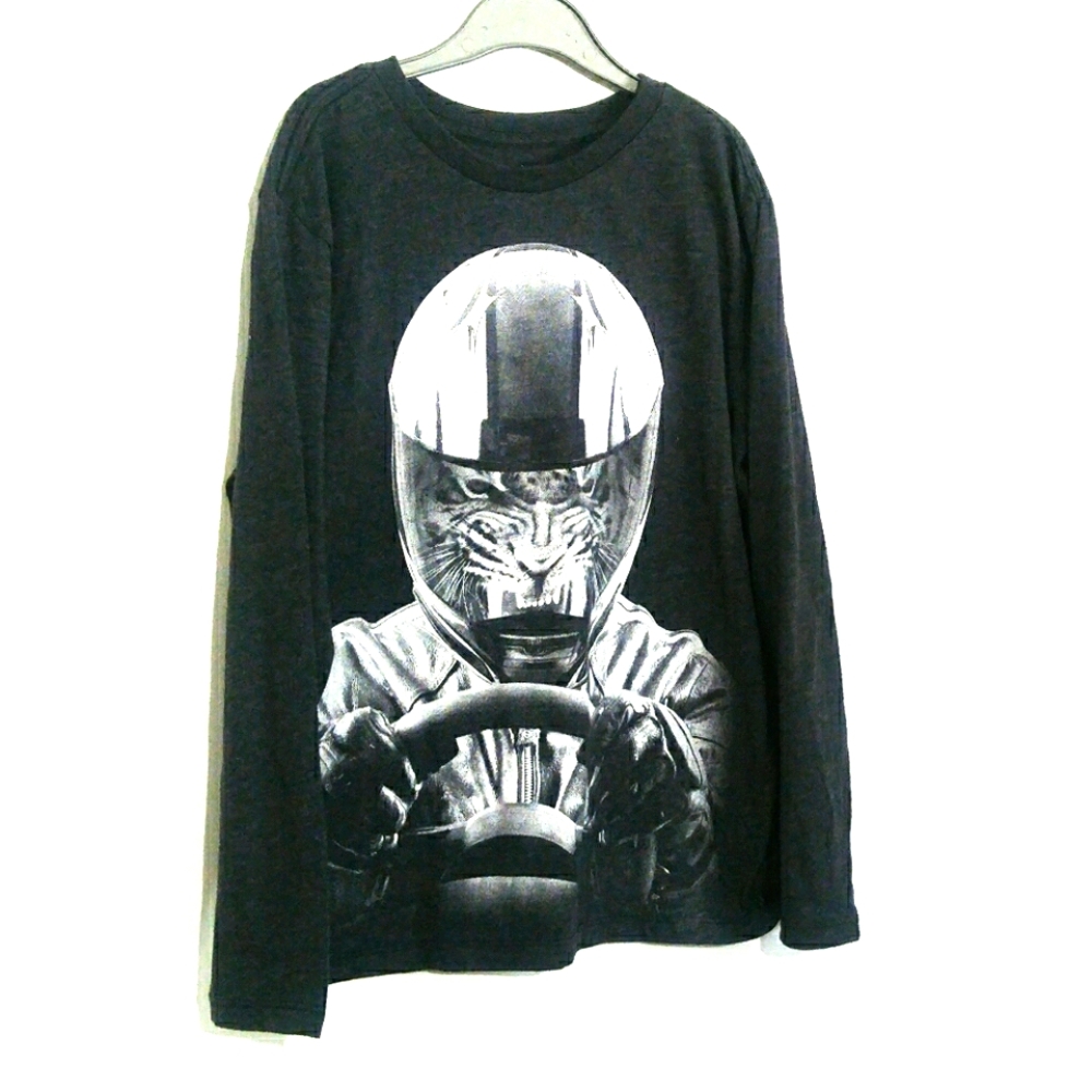Tiger Racecar Long Sleeved Tee